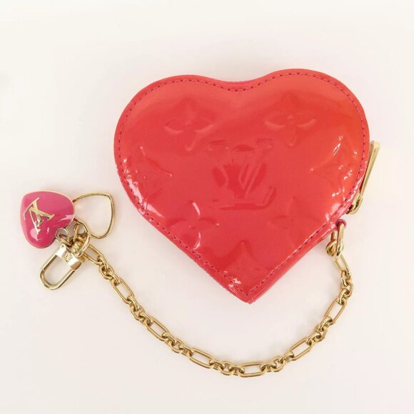 Louis Vuitton Monogram Vernis Porte Monnaie Coeur Coin Case - Picture 2 of 16